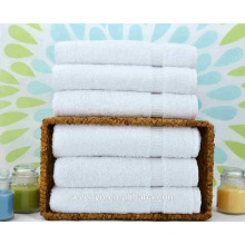 serviettes de bain par le tissu de serviette en vrac pur blanc Ensembles de serviettes TS-020
